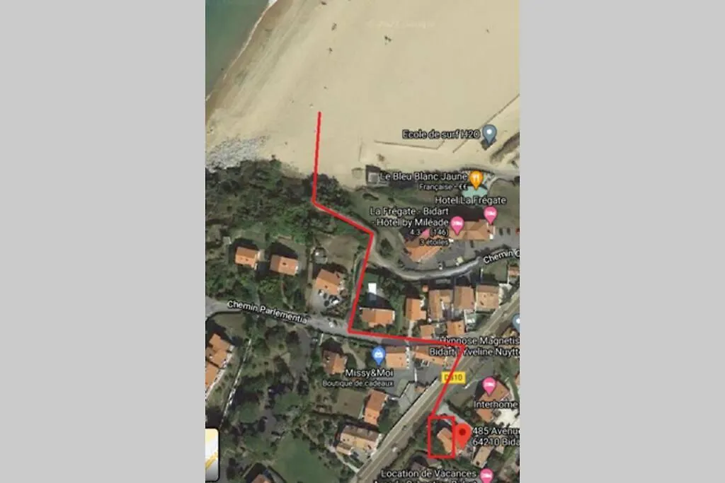 Hébergement de vacances La maison d'Amatxi, à 150m de la plage Bidart